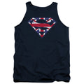 Superman Great Britian Shield Tank Top