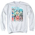 DC Comics Hall Of Justice Crewneck Sweatshirt