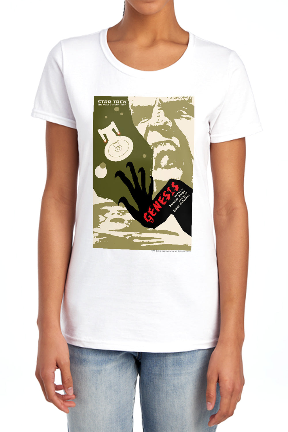Star Trek Genesis Womens T-Shirt
