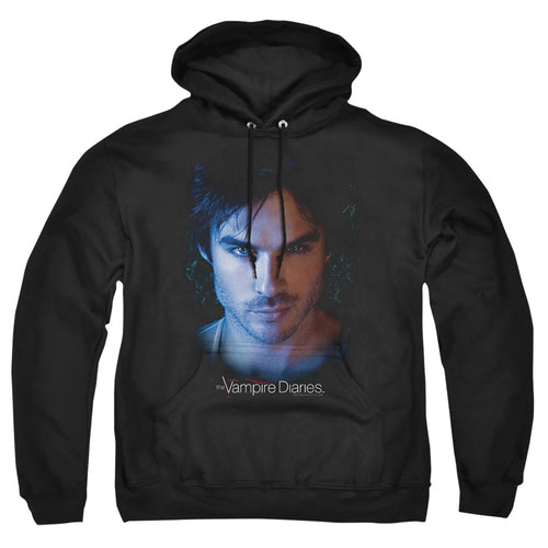 The Vampire Diaries Damon Portrait Pullover Hoodie