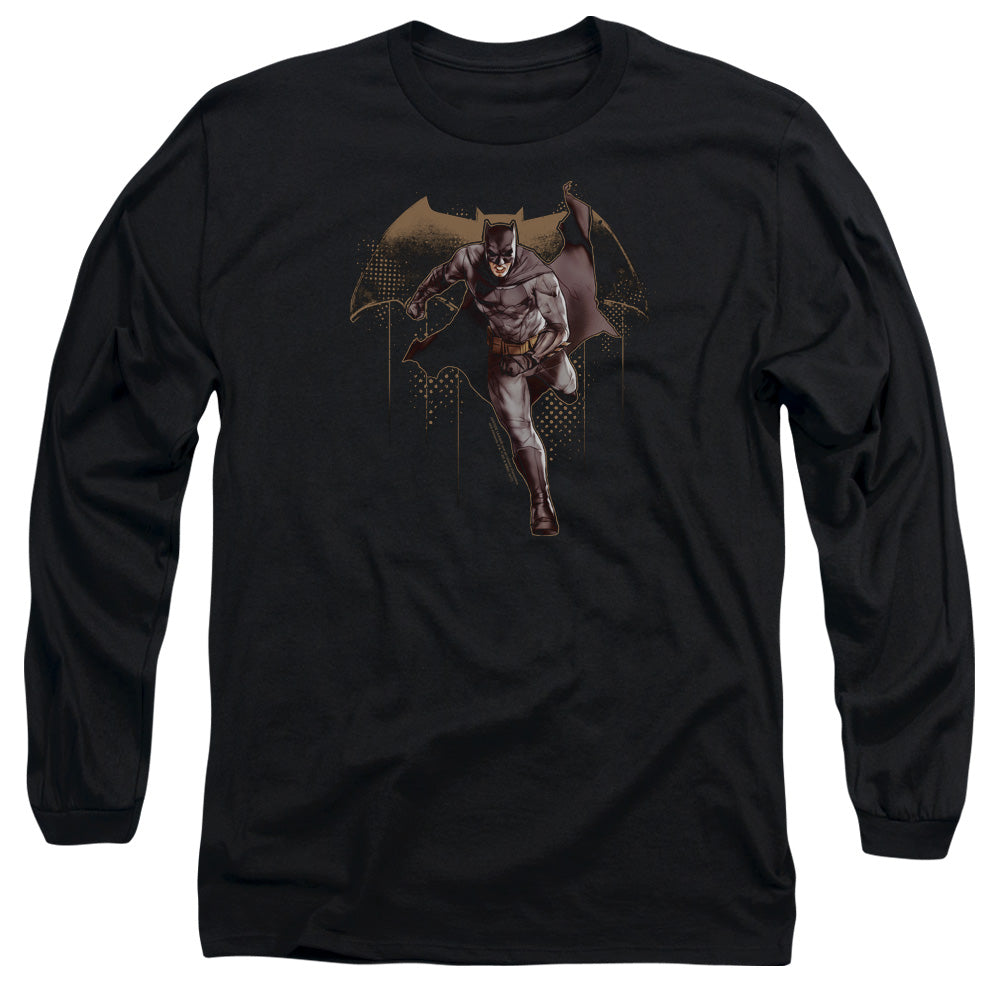 Justice League Caped Crusader Long Sleeve T-Shirt