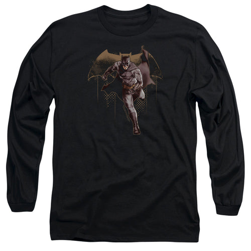 Justice League Caped Crusader Long Sleeve T-Shirt