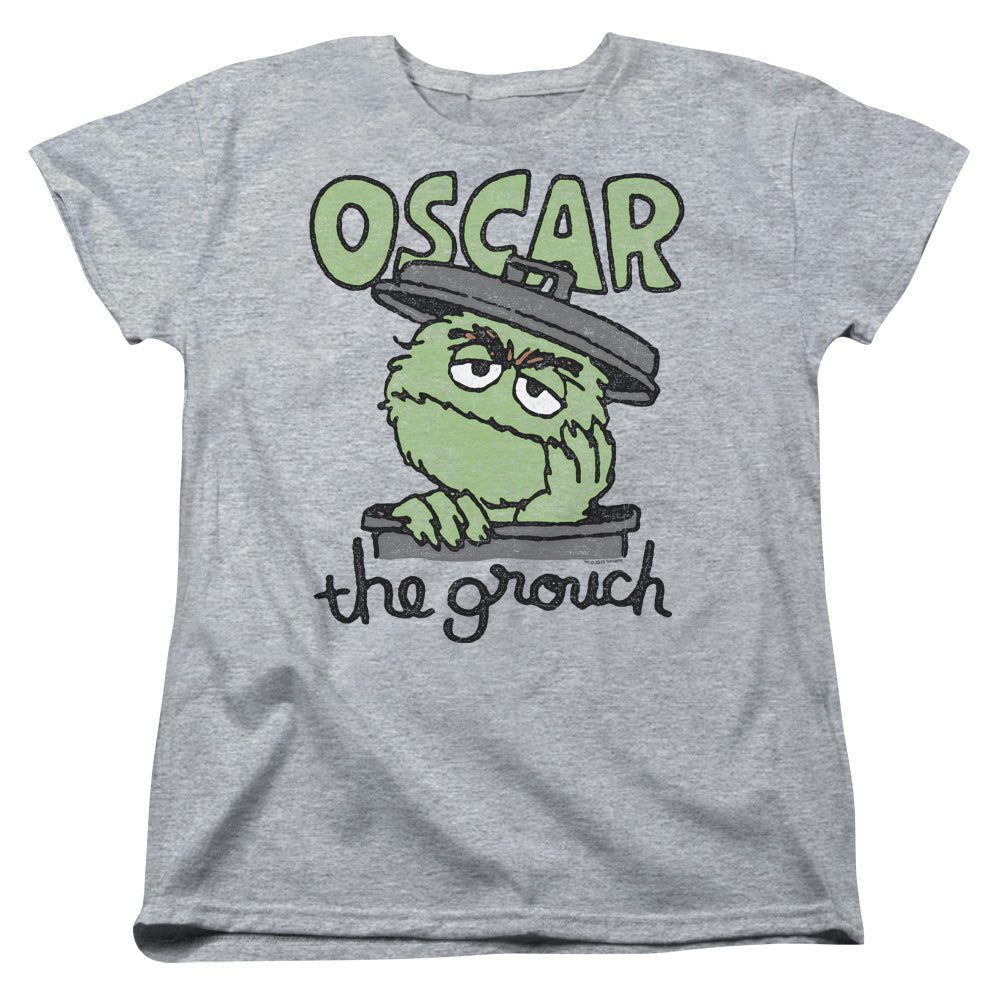 Sesame Street Canned Grouch Womens T-Shirt