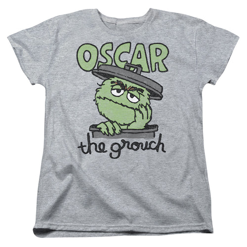 Sesame Street Canned Grouch Womens T-Shirt
