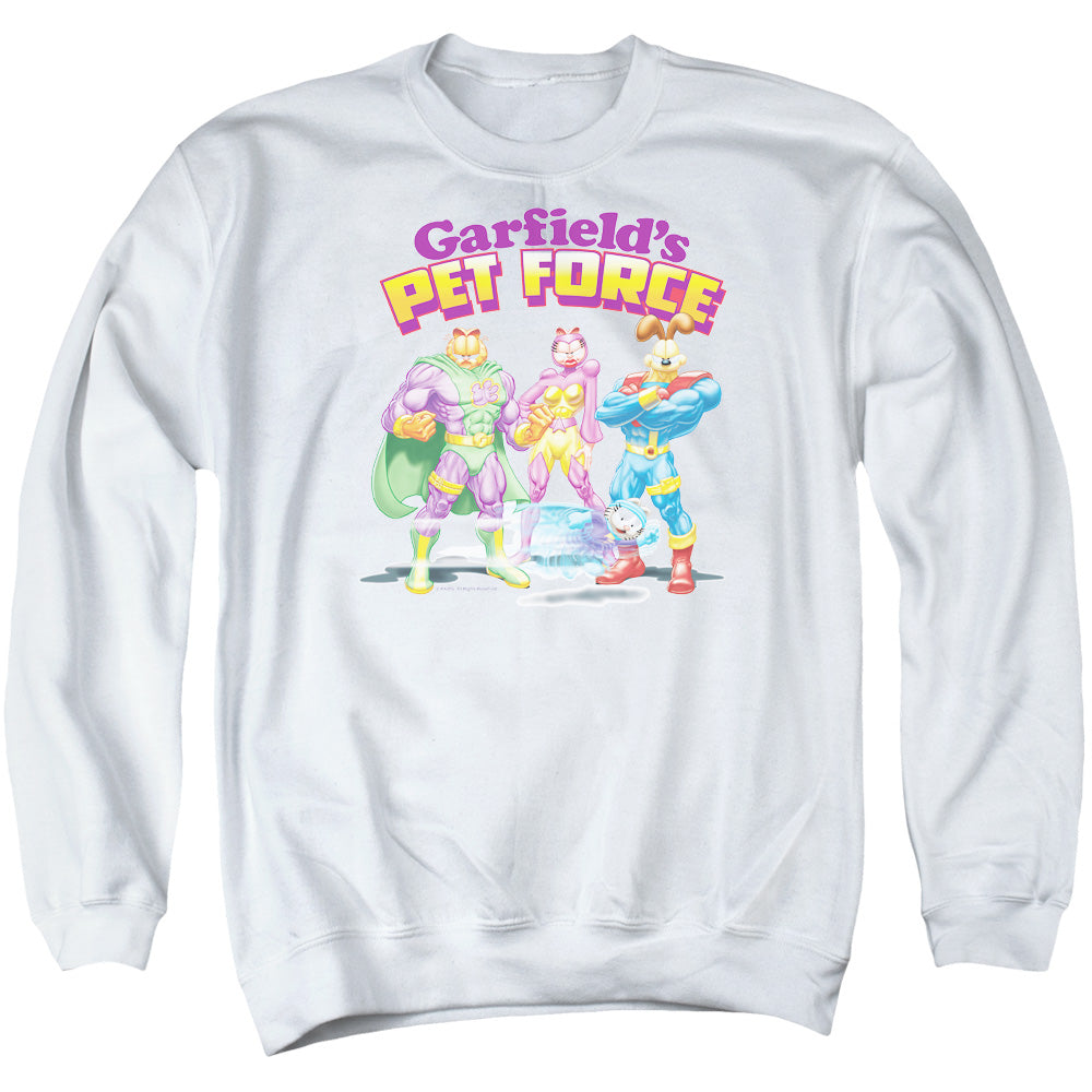 Garfield Heroes Await Crewneck Sweatshirt