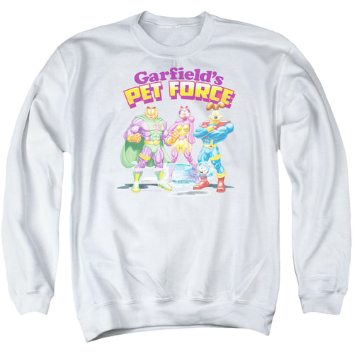 Garfield Heroes Await Crewneck Sweatshirt