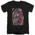 Batman Harley First V-Neck T-Shirt