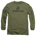 U.S. Marine Corps Distressed Logo Long Sleeve T-Shirt