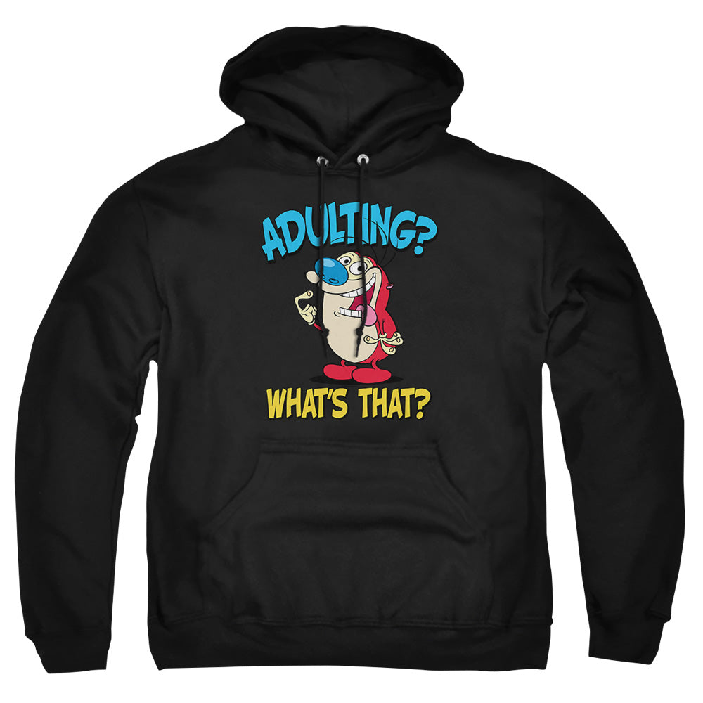 Ren and Stimpy Adulting Stimpy Pullover Hoodie