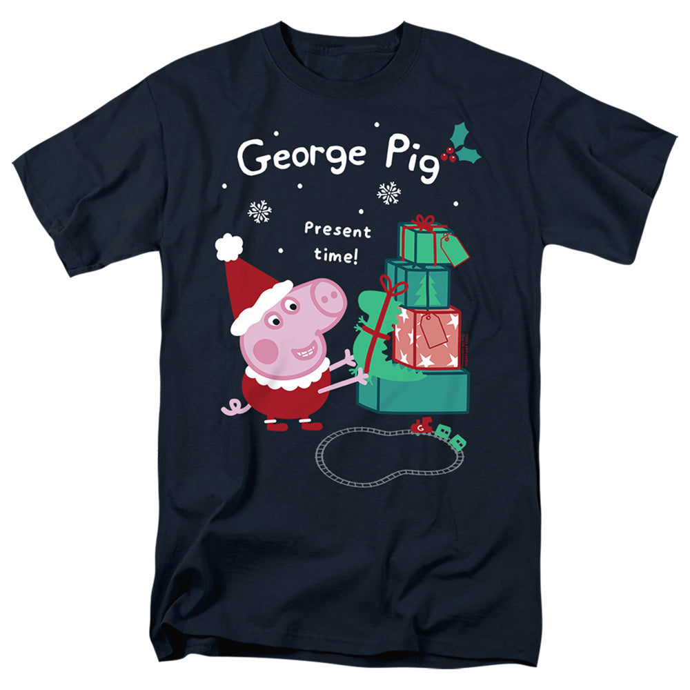 Peppa Pig Christmas Present Time with George Pig T-Shirt
