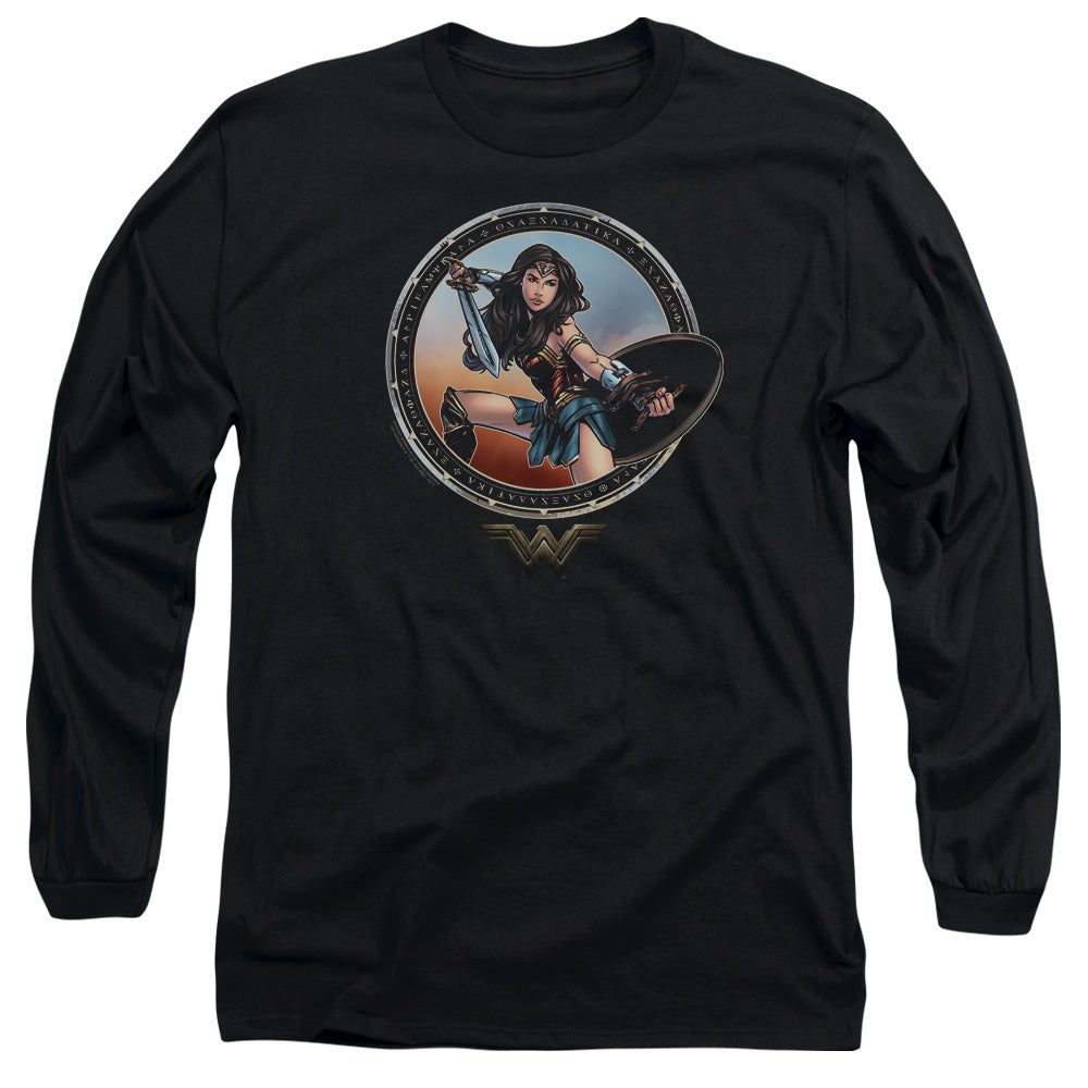Wonder Woman (2017) Battle Pose Long Sleeve T-Shirt