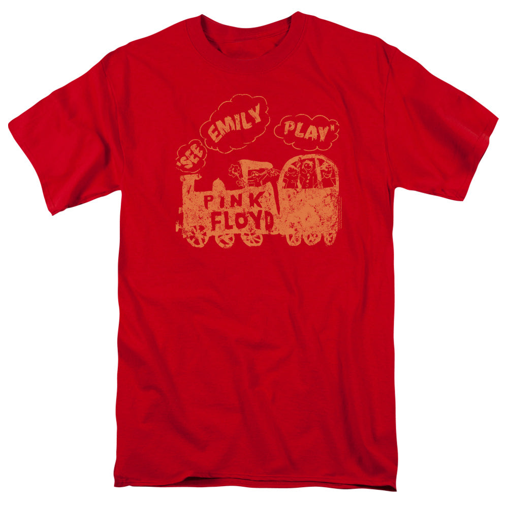Pink Floyd See Emily Play Red T-Shirt