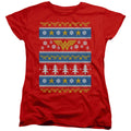 Wonder Woman Wonder Woman Christmas Sweater 
 
 Womens T-Shirt