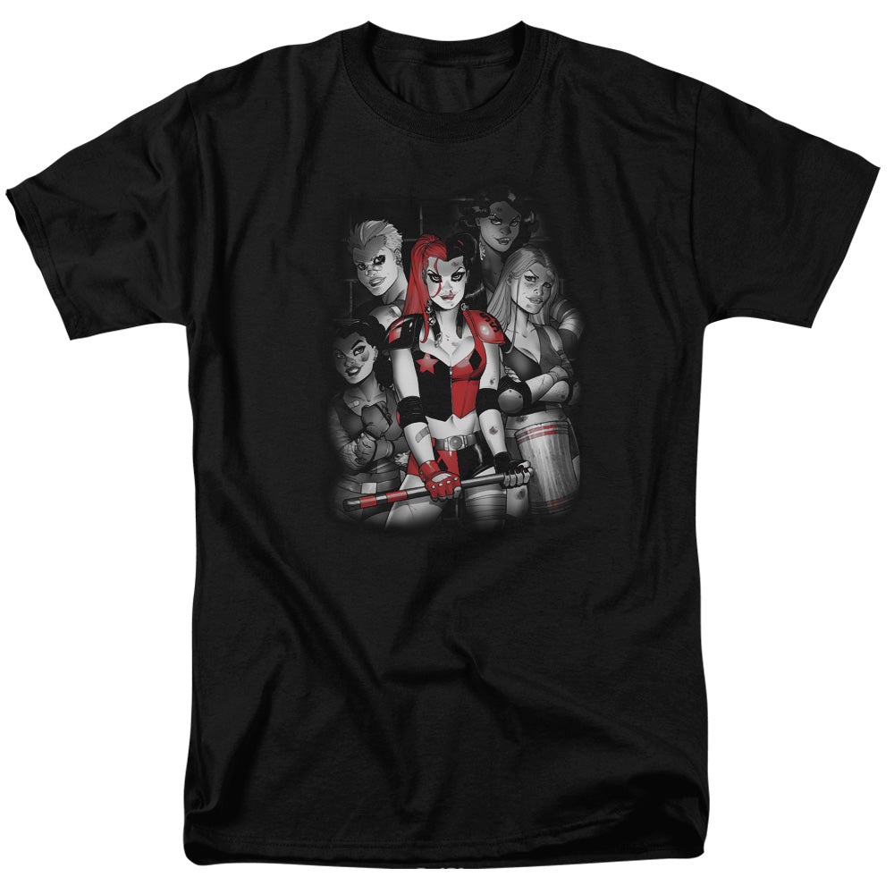 Batman Bad Gals Bw T-Shirt