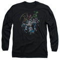 Batman Surrounded Long Sleeve T-Shirt