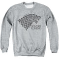 Game of Thrones Startk Winter Is Coming On Gray Crewneck Sweatshirt