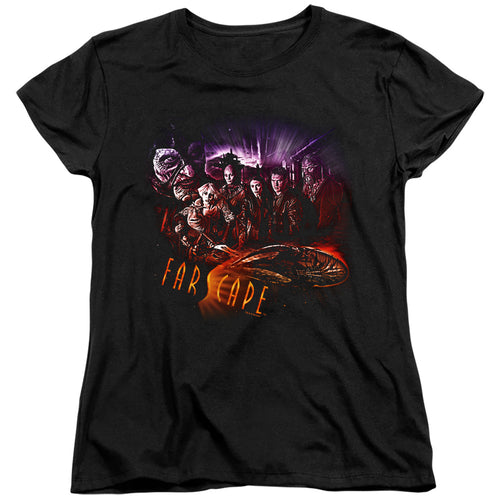 Farscape Graphic Collage Womens T-Shirt