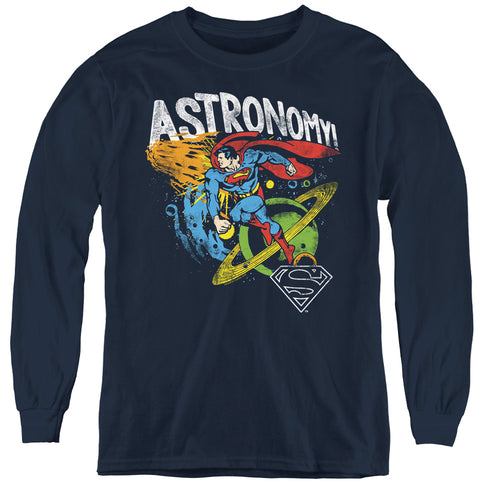 DC Comics Astronomy Youth Long Sleeve T-Shirt