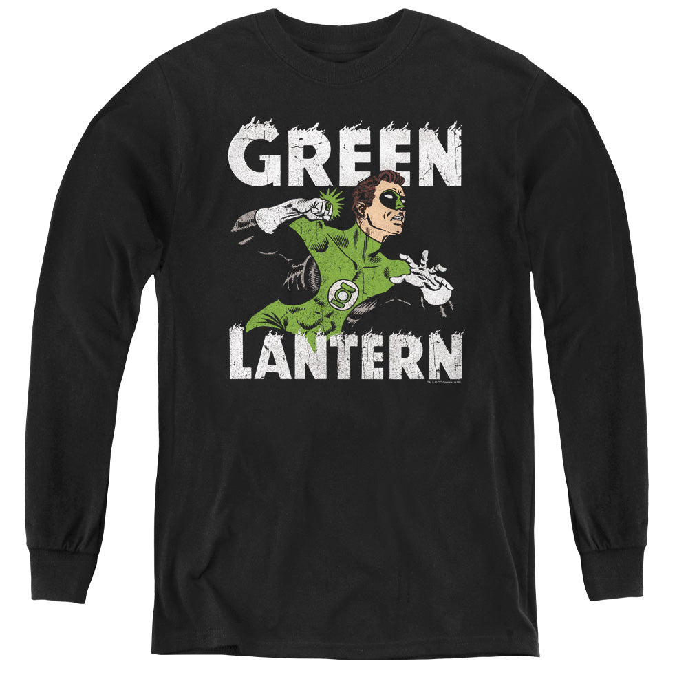 Green Lantern Hal Power Youth Long Sleeve T-Shirt