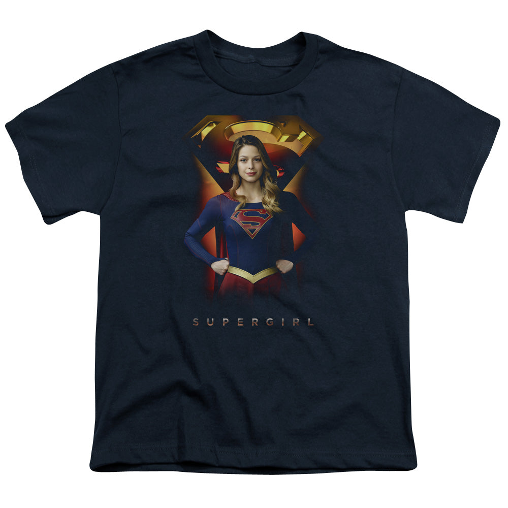 Supergirl Standing Symbol Youth/Toddler T-Shirt