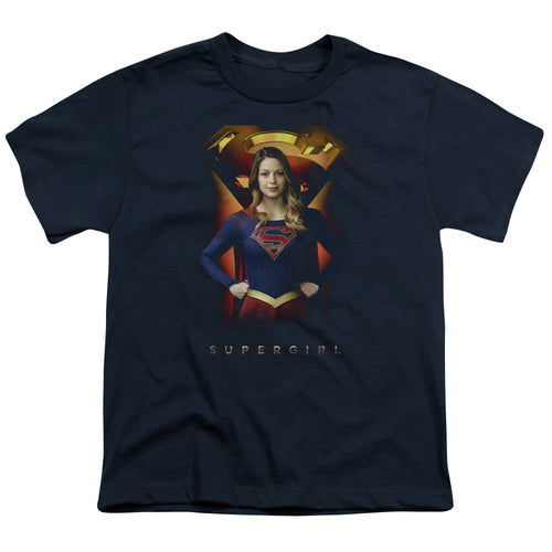 Supergirl Standing Symbol Youth/Toddler T-Shirt