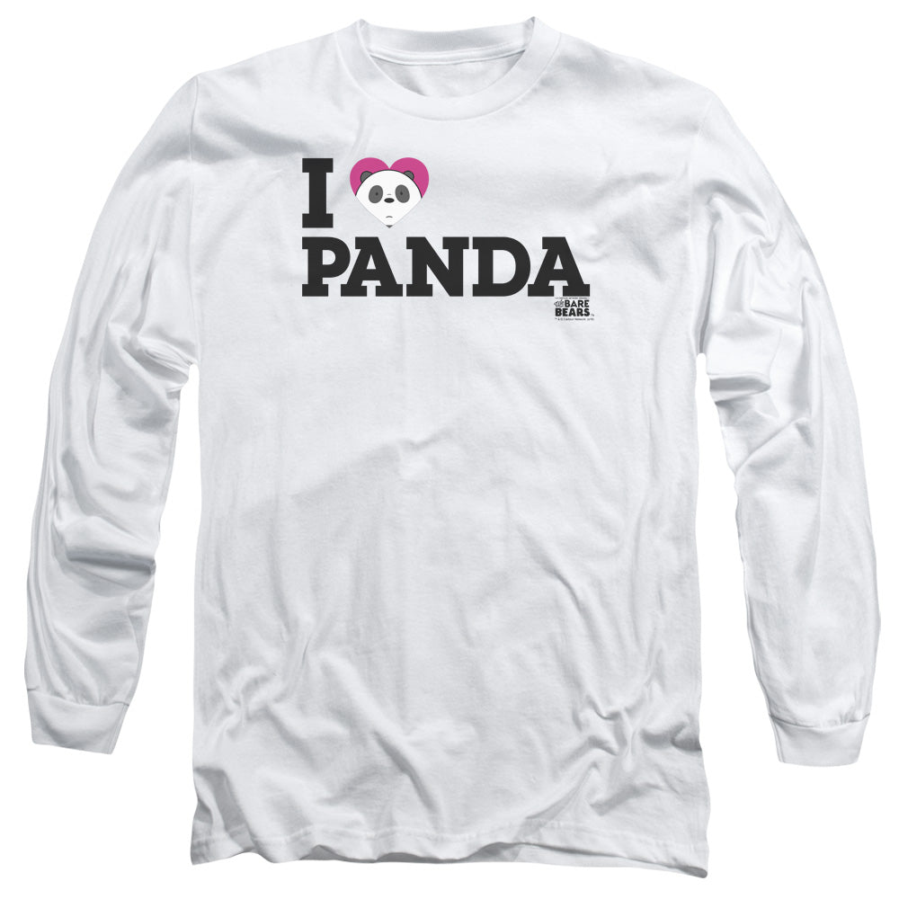 We Bare Bears I Heart Panda Long Sleeve T-Shirt