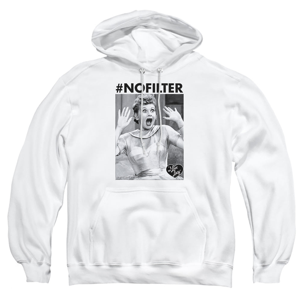 I Love Lucy No Filter Pullover Hoodie
