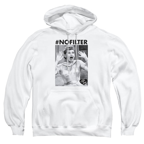 I Love Lucy No Filter Pullover Hoodie