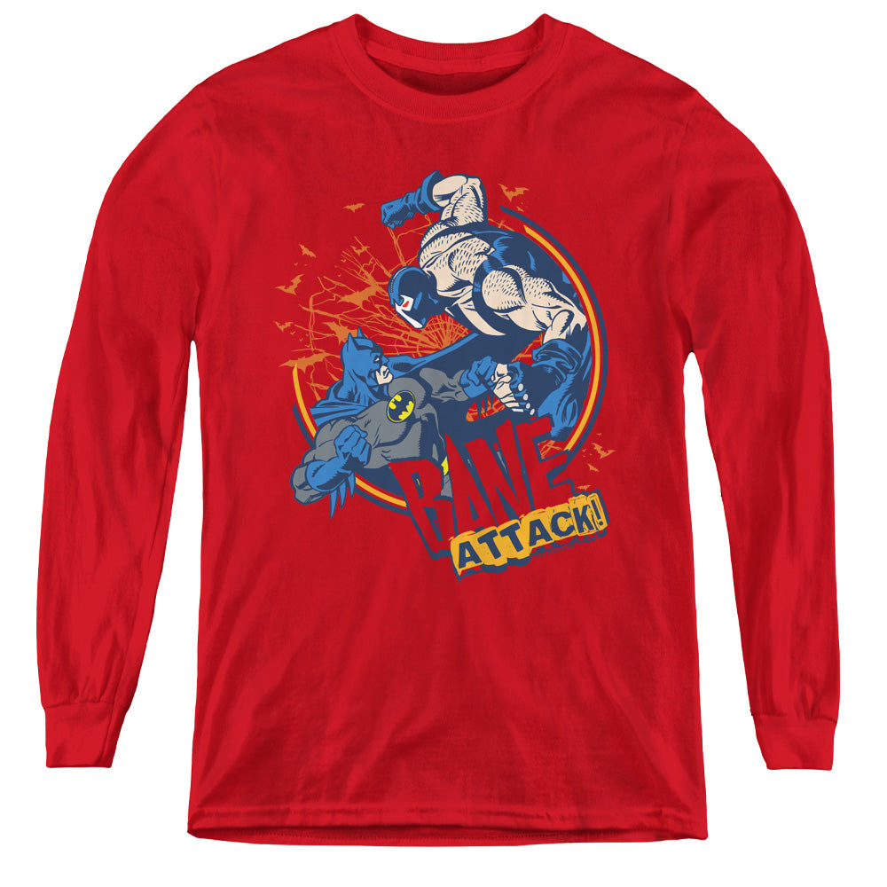 Batman Bane Attack! Youth Long Sleeve T-Shirt