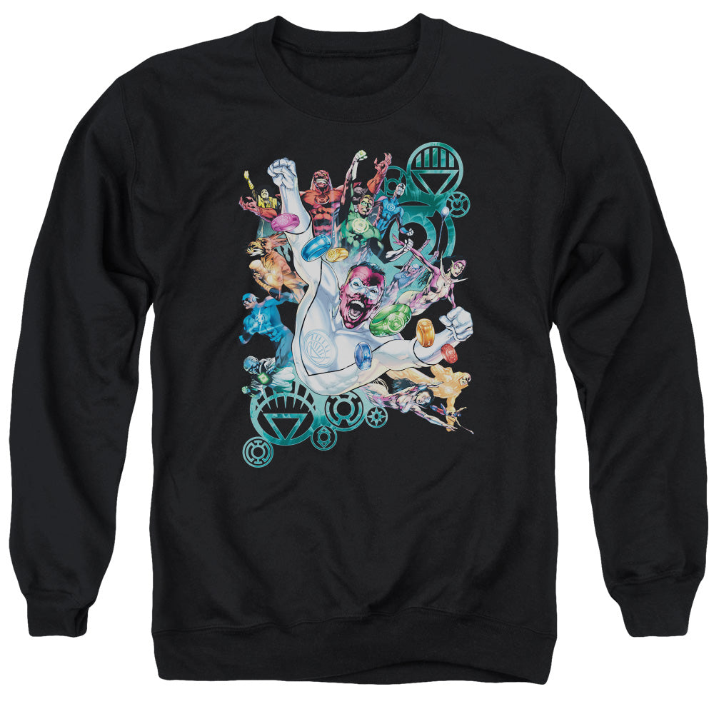 Green Lantern Lanterns Unite Crewneck Sweatshirt