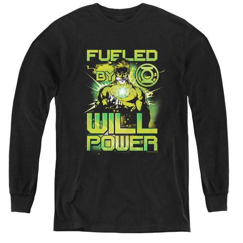 Green Lantern Fueled Youth Long Sleeve T-Shirt