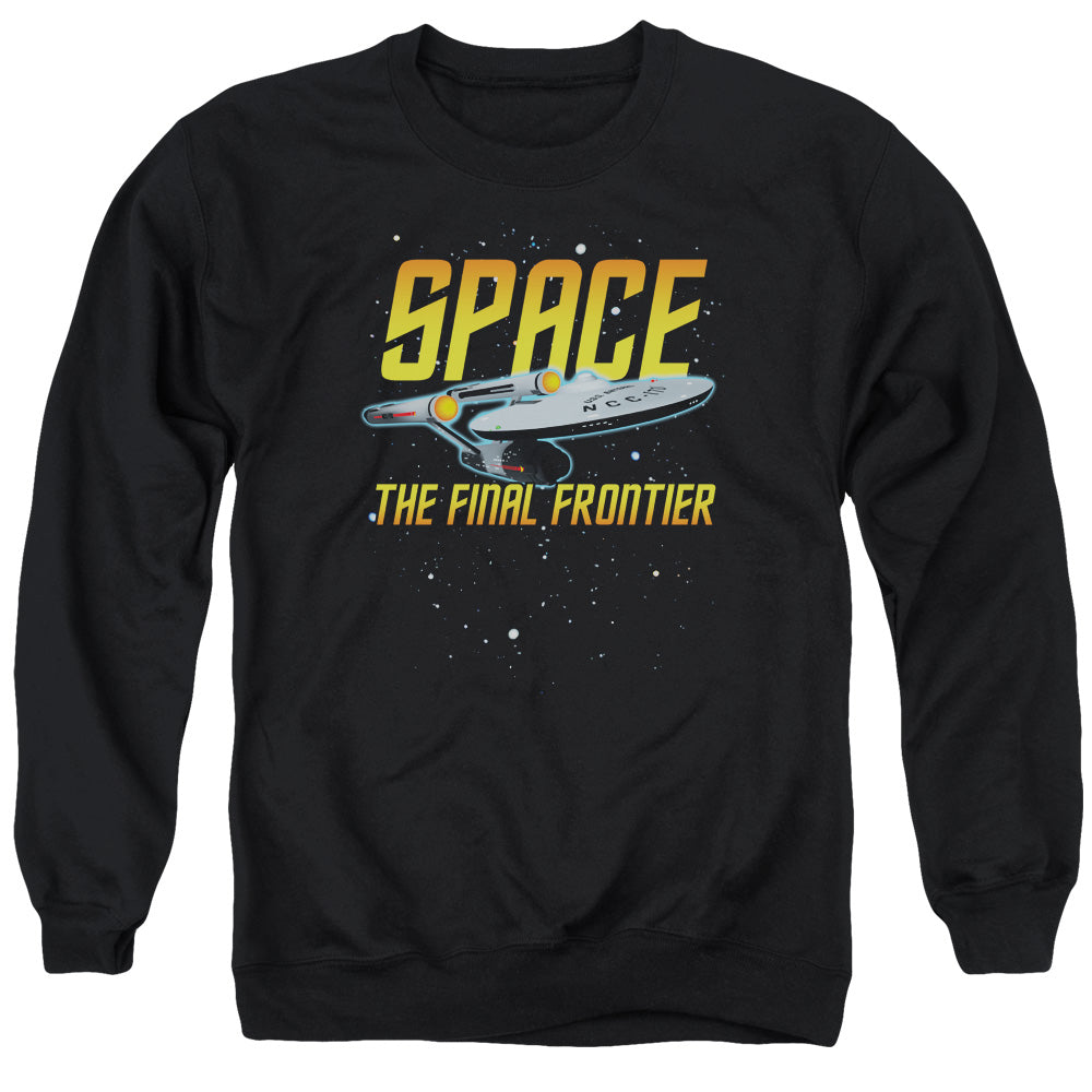 Star Trek Space the Final Frontier Crewneck Sweatshirt
