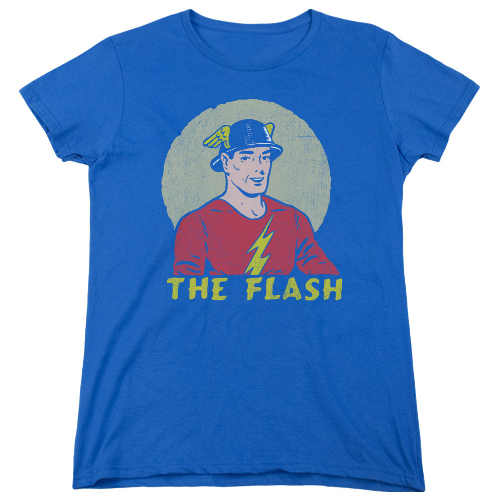 The Flash Faded Circle Womens T-Shirt