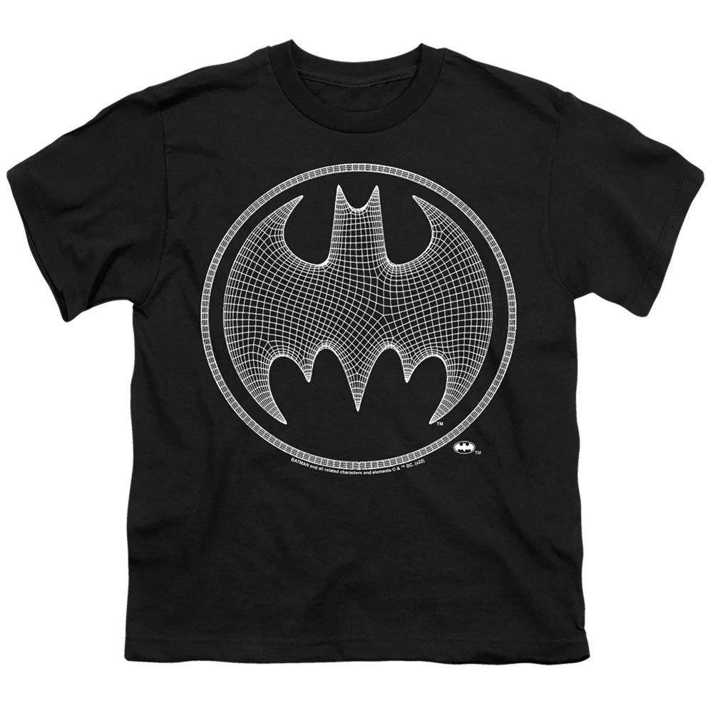 Batman Wireframe Logo Youth/Toddler T-Shirt