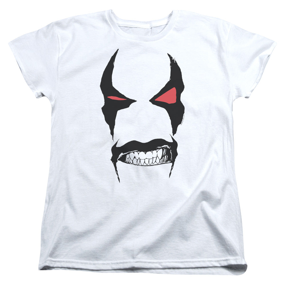 Justice League Lobo Face Womens T-Shirt
