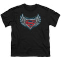 Superman Steel Wings Logo Youth/Toddler T-Shirt