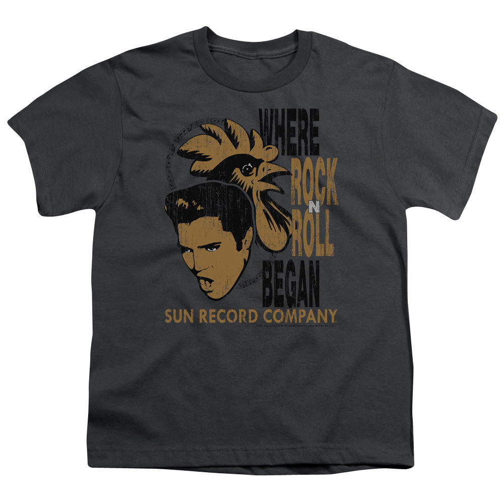Sun Records Elvis and Rooster Youth/Toddler T-Shirt