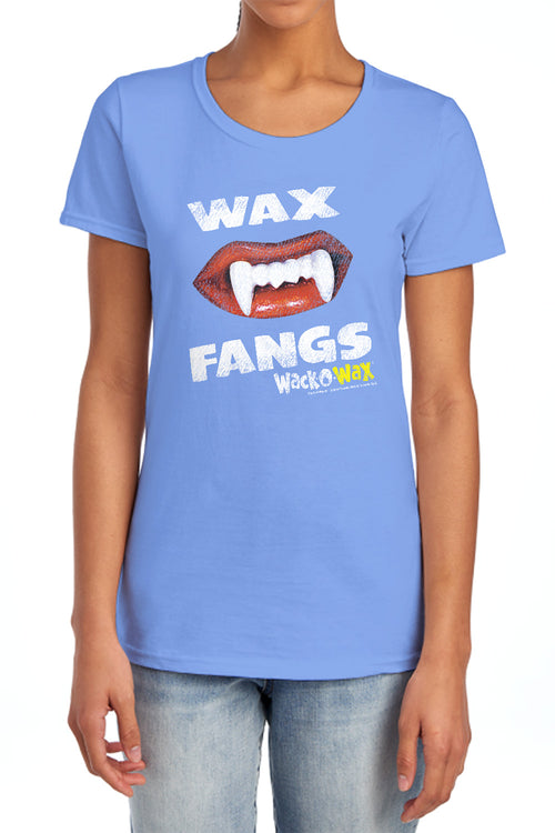 Dubble Bubble Wax Fangs Womens T-Shirt