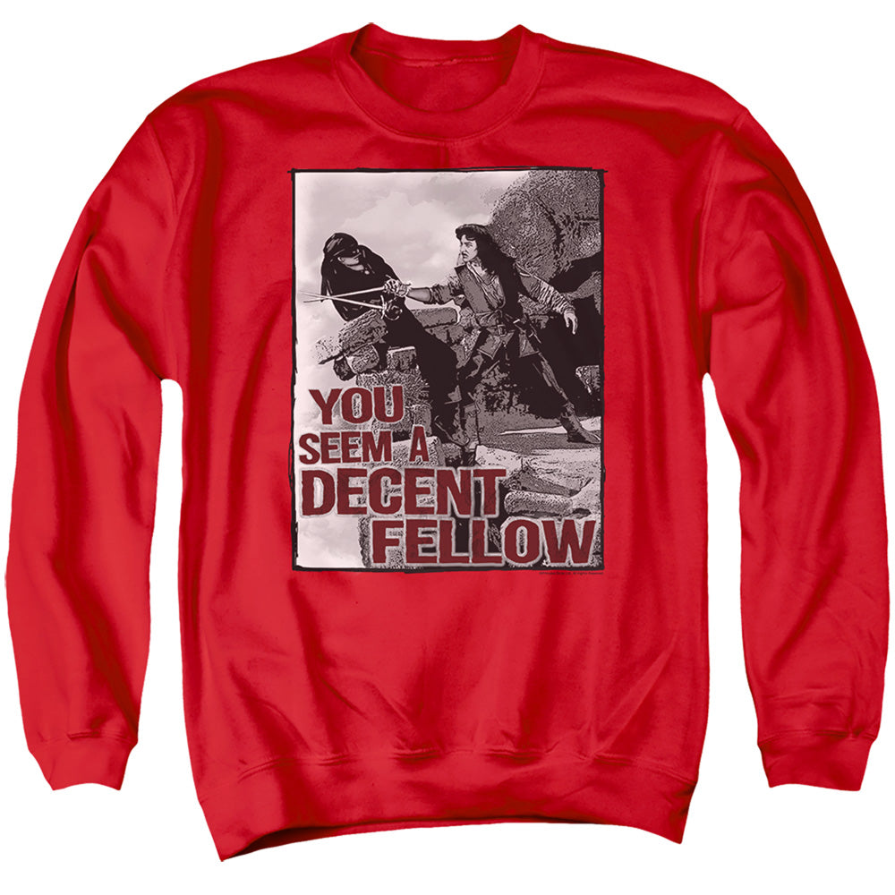 The Princess Bride Fellow Red Crewneck Sweatshirt