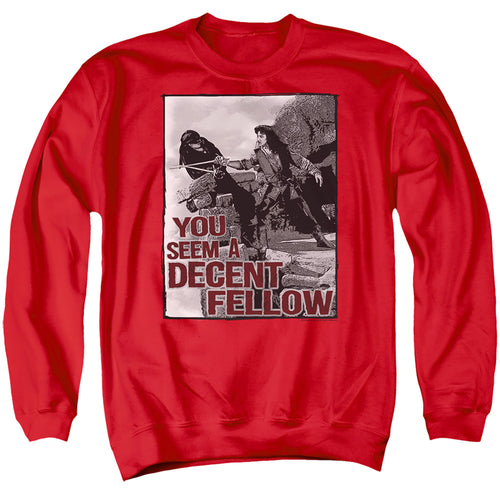The Princess Bride Fellow Red Crewneck Sweatshirt