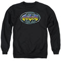 Batman Hot Rod Shield Crewneck Sweatshirt