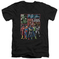 Justice League New Jla Panels V-Neck T-Shirt