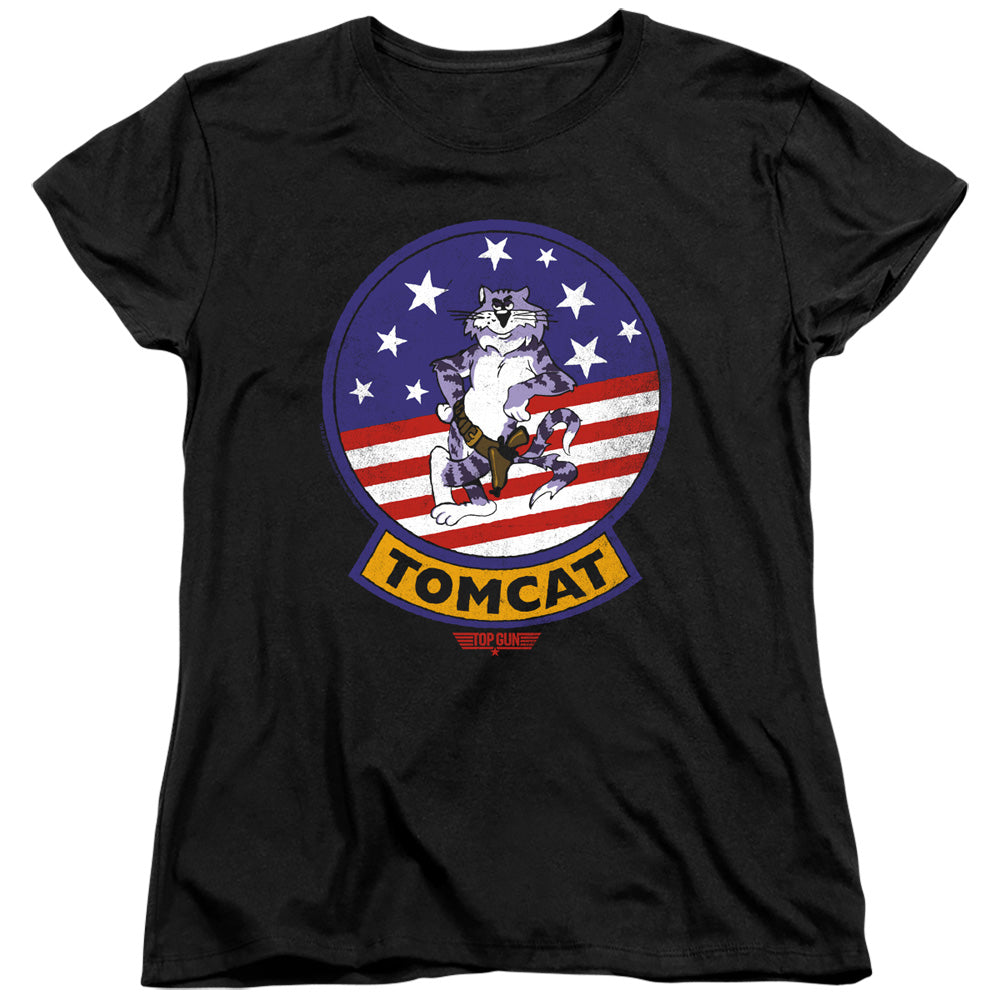 Top Gun Tomcat Patch Womens T-Shirt