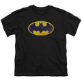 Batman Bm Neon Distress Logo Youth/Toddler T-Shirt