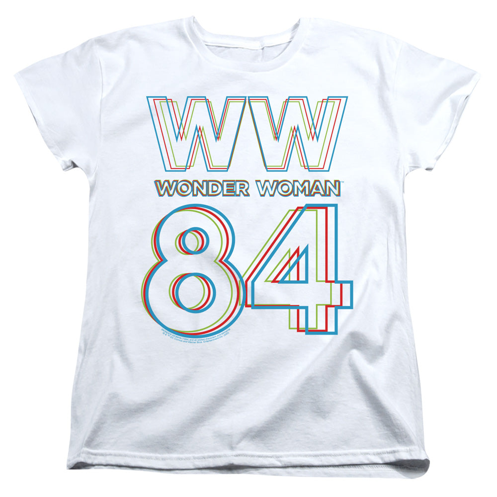 Wonder Woman 1984 3D Hype Logo Womens T-Shirt