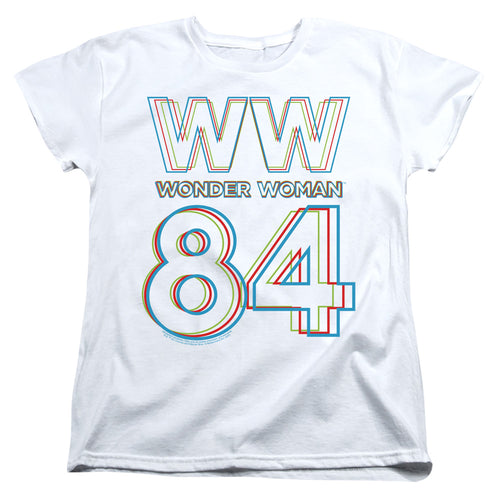 Wonder Woman 1984 3D Hype Logo Womens T-Shirt