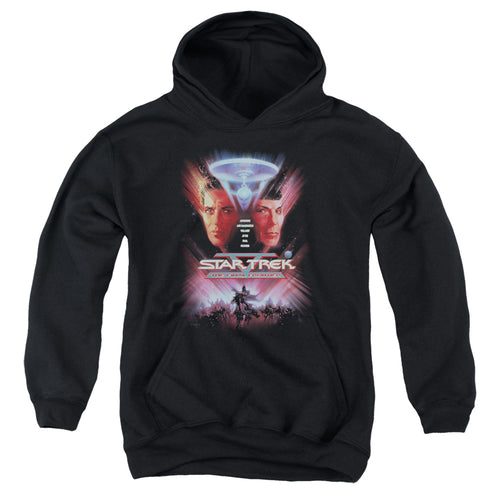 Star Trek The Final Frontier Poster Youth Hoodie