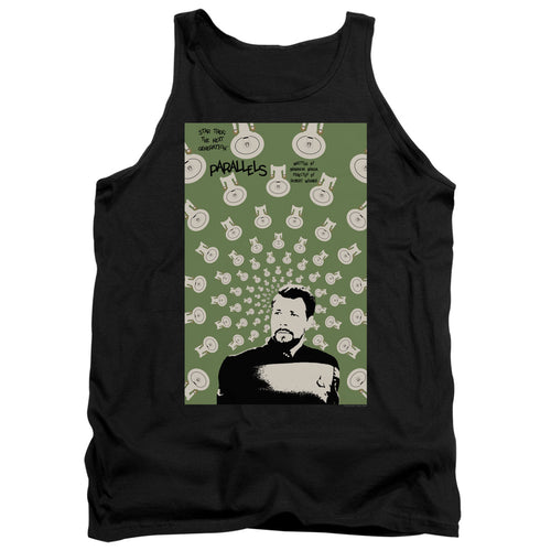 Star Trek Parallels Black Tank Top