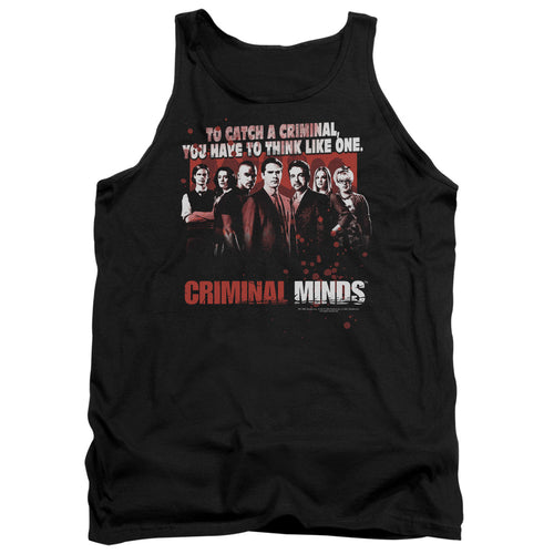 Criminal Minds Think Like One Tank Top