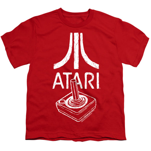 Atari Joystick Logo Red Youth/Toddler T-Shirt